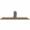 Ekena Millwork Portland Smooth Timber Gable Bracket, Douglas Fir, 36"W x 13"H x 1 1/2"D x 3 1/2"F, 9/12 Pitch GBW036X13X0204POR00SDF - alternate 3
